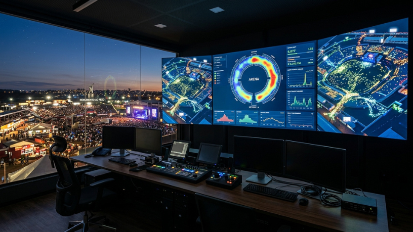 Festa do Peão de Barretos 2026 usa tecnologia para controlar milhares de pessoas e transformar o rodeio em uma operação digital